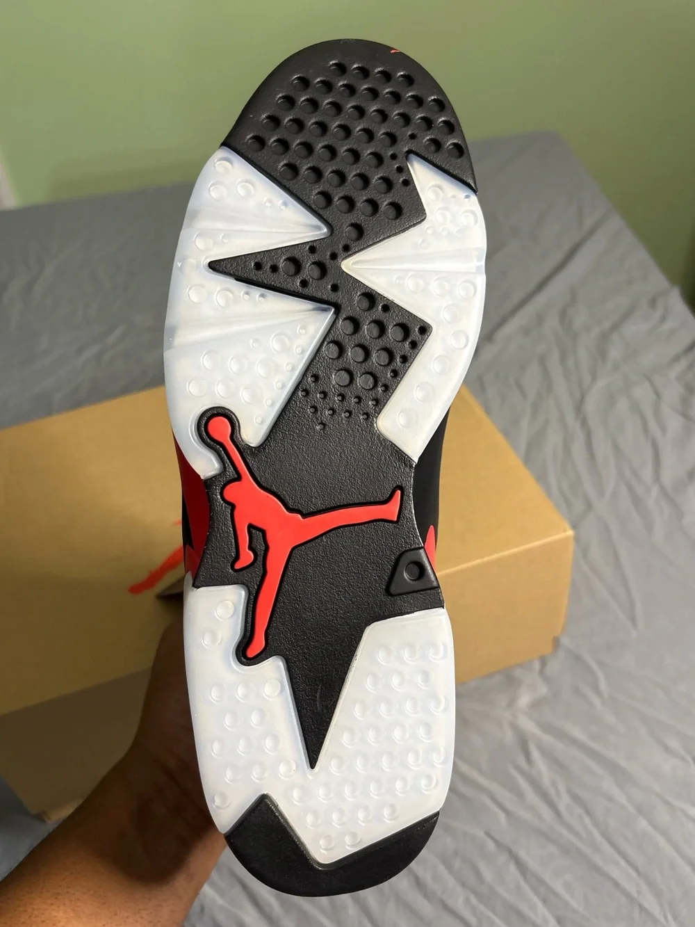 Jordan 6 Retro Infrared Sneakers Mens 11